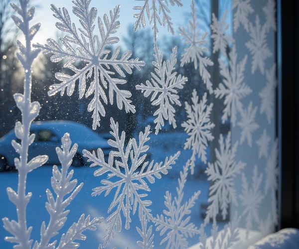 雪花挂件装饰 2